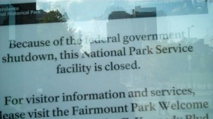Federal Government Shutdown of National Parks